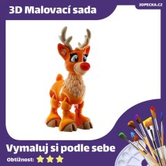 3D Malovací sada | Rudolph